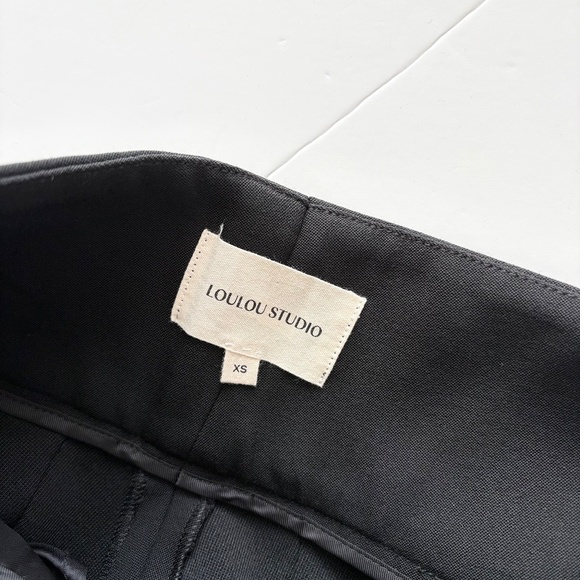 Loulou studio pinzon stretch wool trousers - Picture 6 of 7